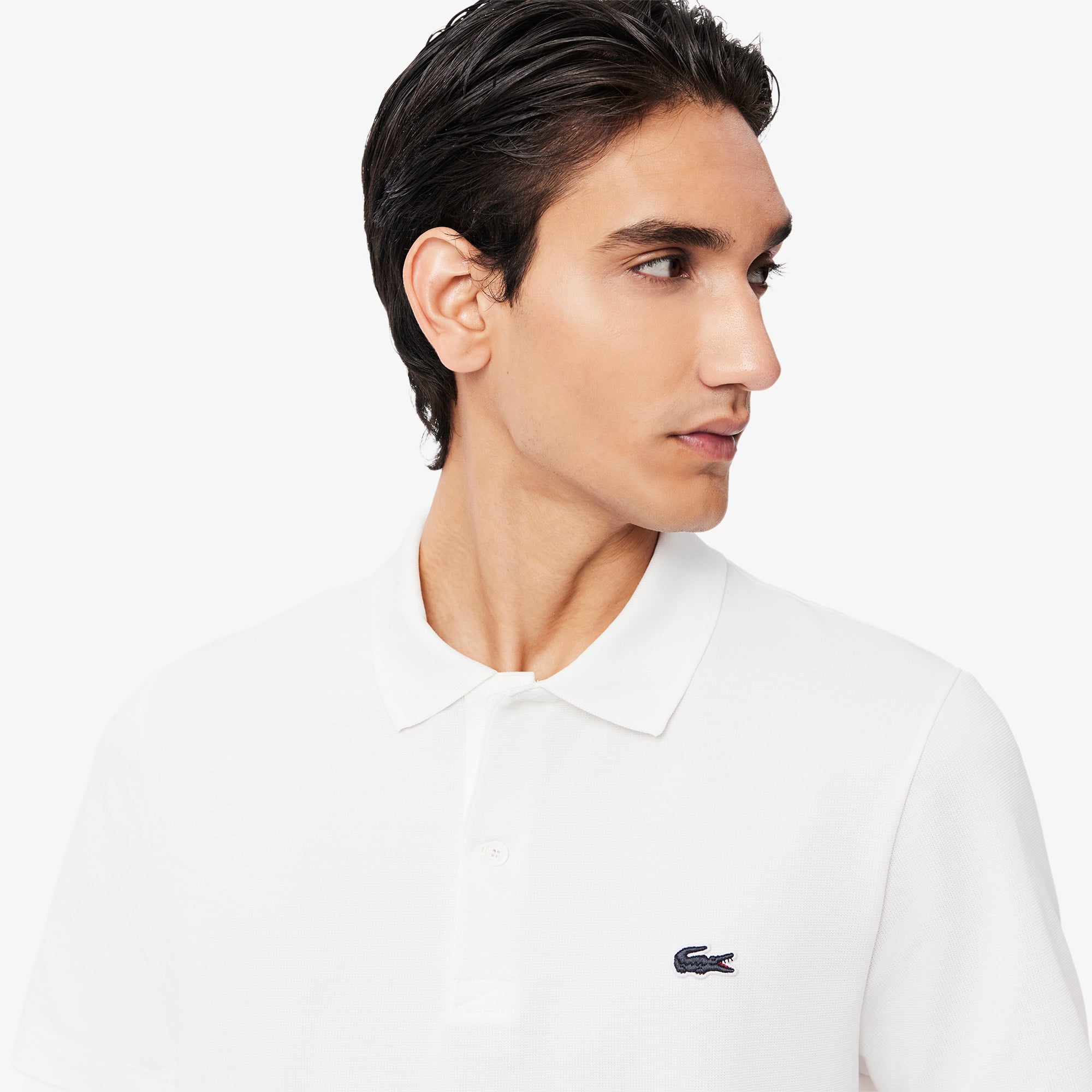 Áo Polo Lacoste Nam Dáng Suông Chất Liệu Cotton