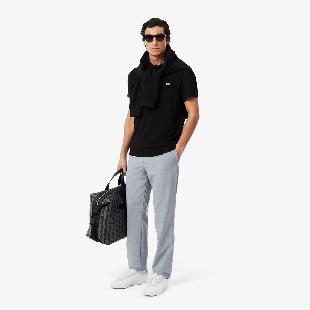 Áo Polo Lacoste Nam Dáng Suông Chất Liệu Cotton