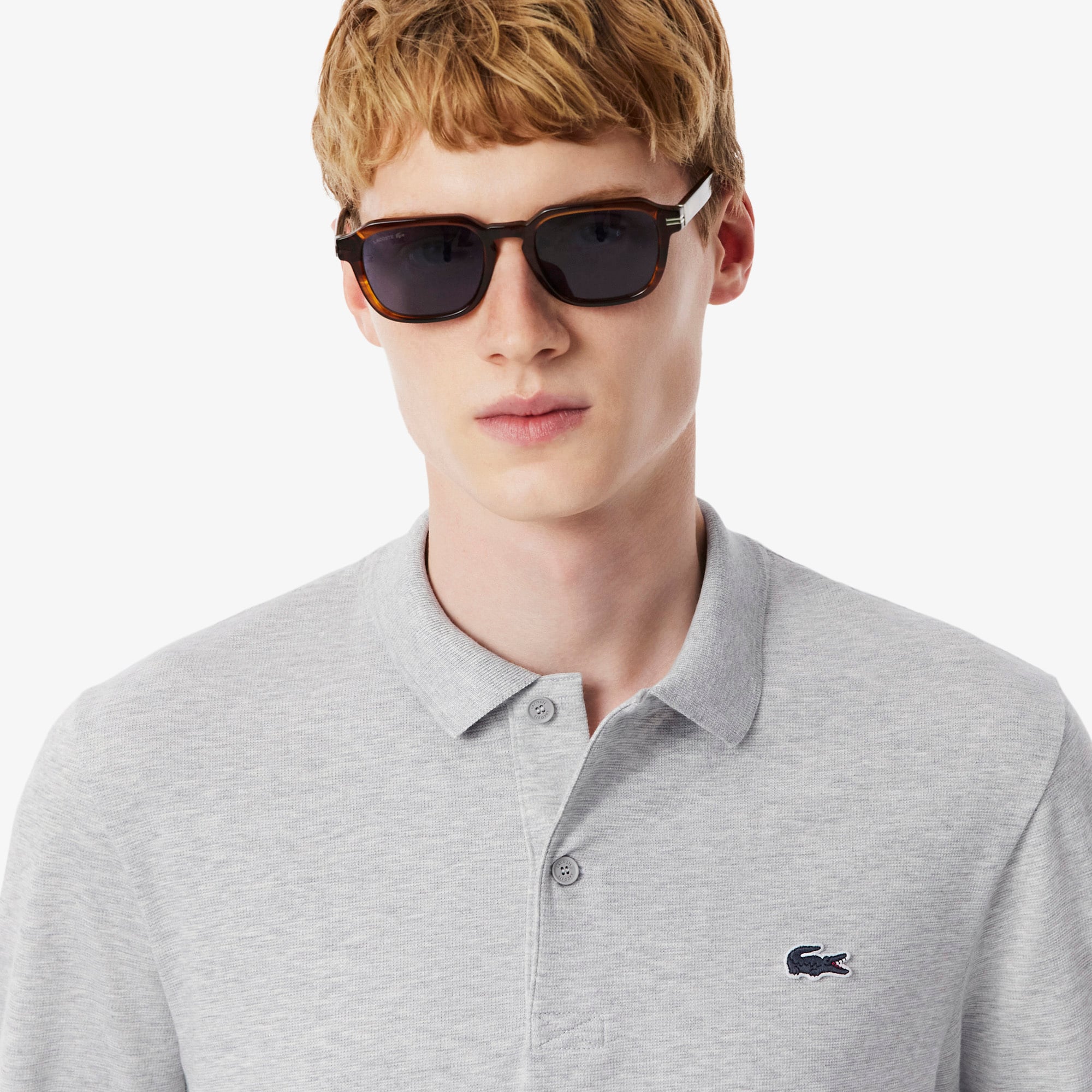 Áo Polo Lacoste Nam Dáng Suông Cotton