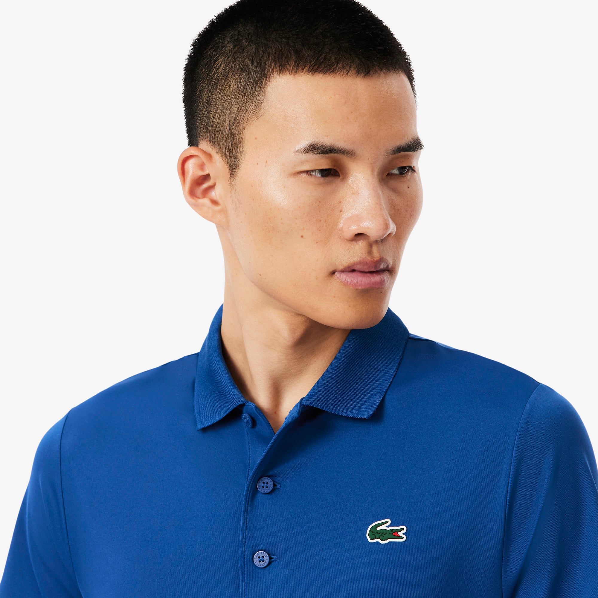Áo Polo Golf Lacoste Nam Dáng Suông Chống Tia UV