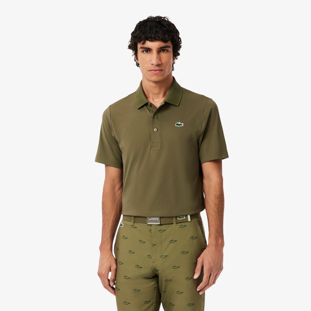 Áo Polo Golf Lacoste Nam Dáng Suông Chống Tia UV