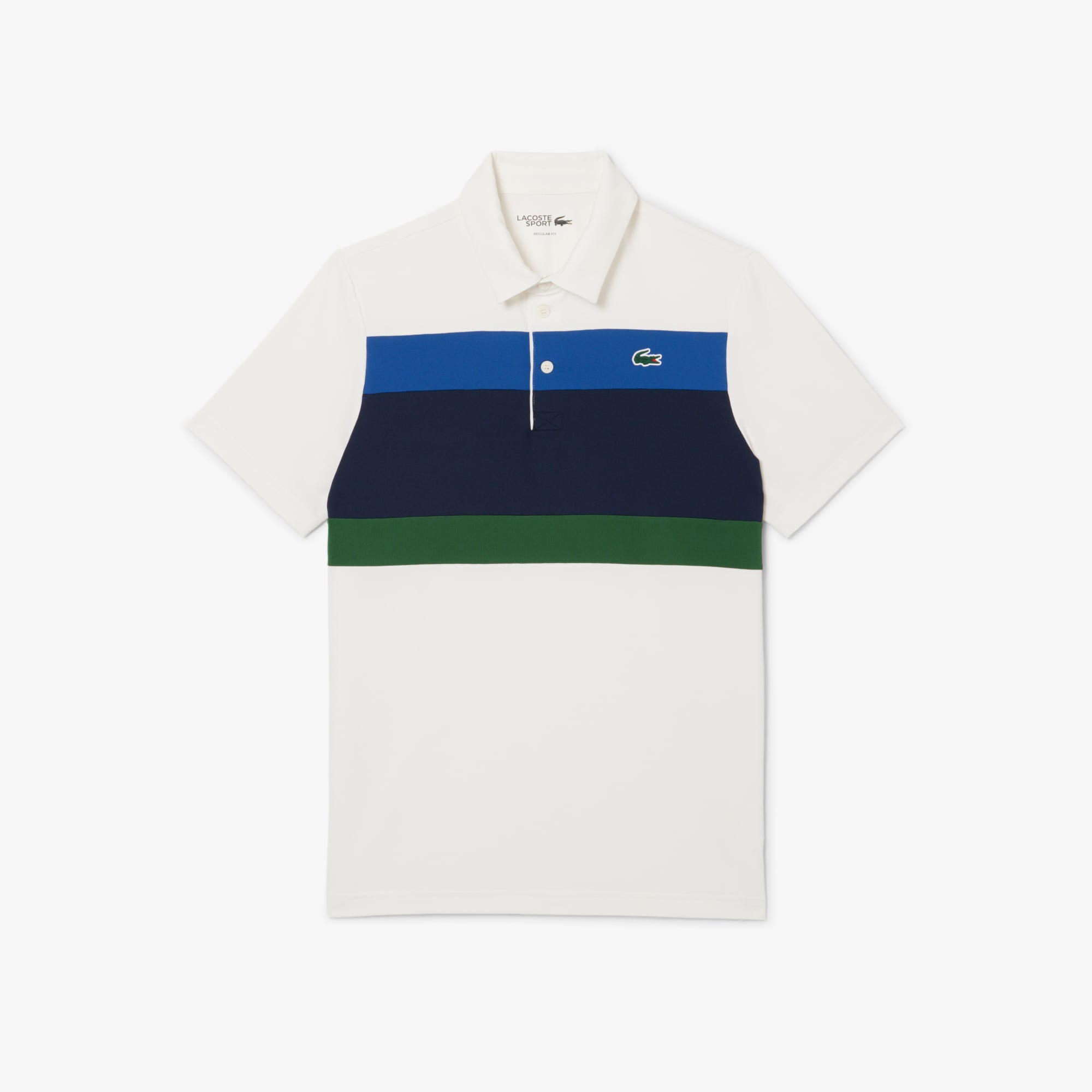 Áo Polo Golf Lacoste Nam Dáng Suông Phối Màu