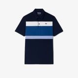 Áo Polo Golf Lacoste Nam Dáng Suông Phối Màu