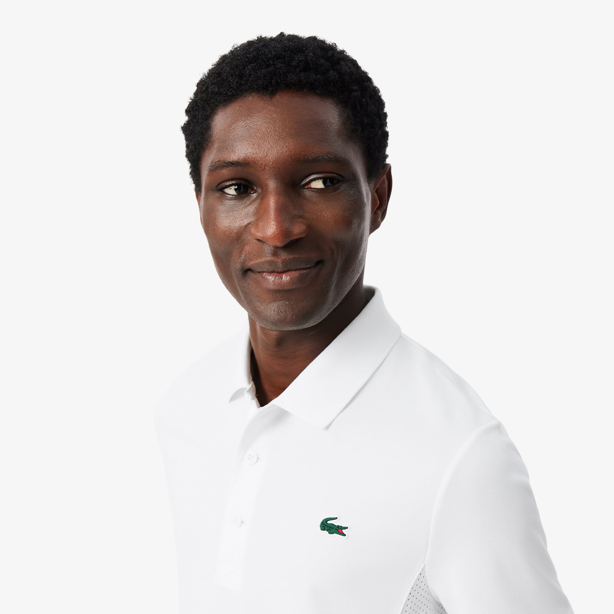 Áo Polo Tennis Lacoste Nam x Novak Djokovic Dáng Suông