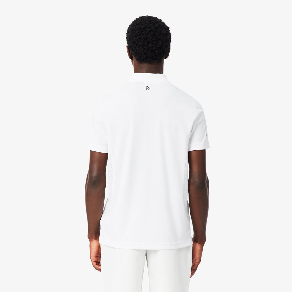 Áo Polo Tennis Lacoste Nam x Novak Djokovic Dáng Suông