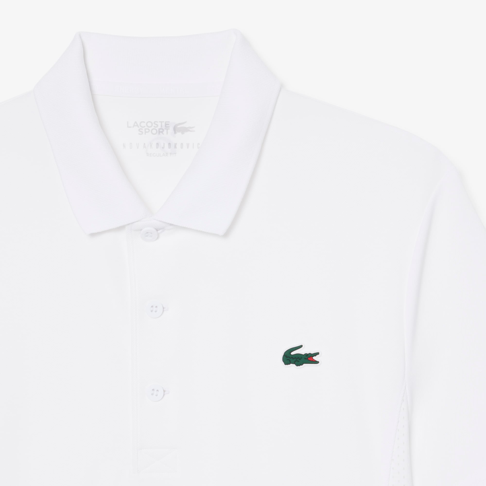 Áo Polo Tennis Lacoste Nam x Novak Djokovic Dáng Suông