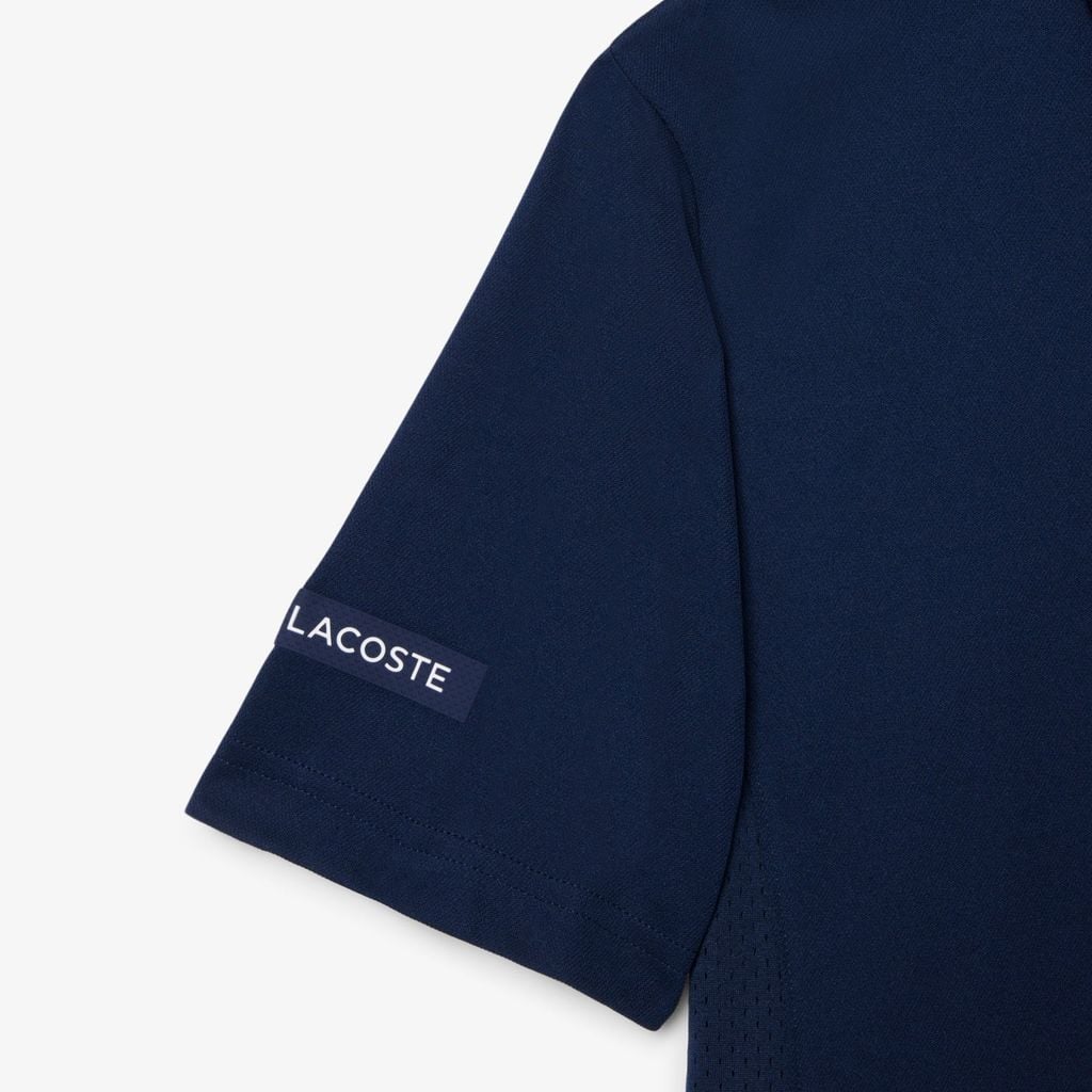 Áo Polo Tennis Lacoste Nam x Novak Djokovic Dáng Suông