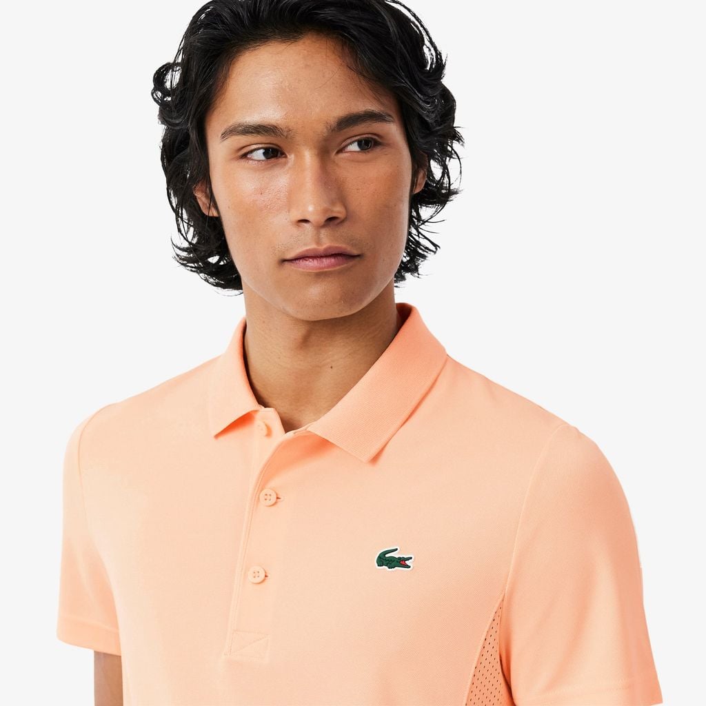 Áo Polo Tennis Lacoste Nam x Novak Djokovic Dáng Suông