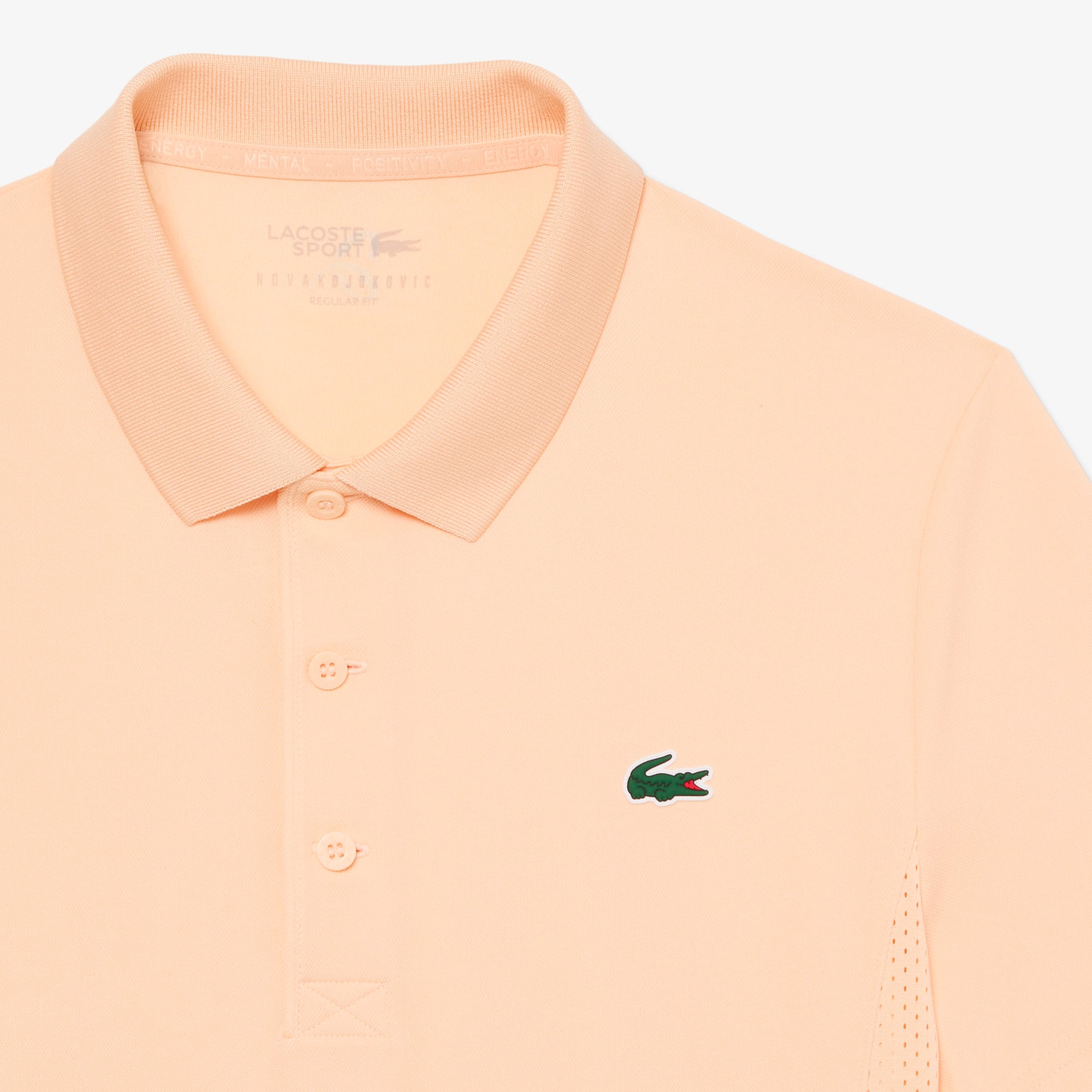 Áo Polo Tennis Lacoste Nam x Novak Djokovic Dáng Suông