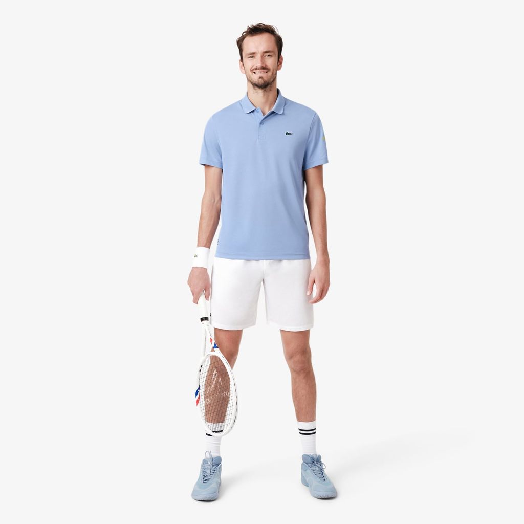 Áo Polo Tennis Lacoste Nam x Daniil Medvedev Ôm Dáng