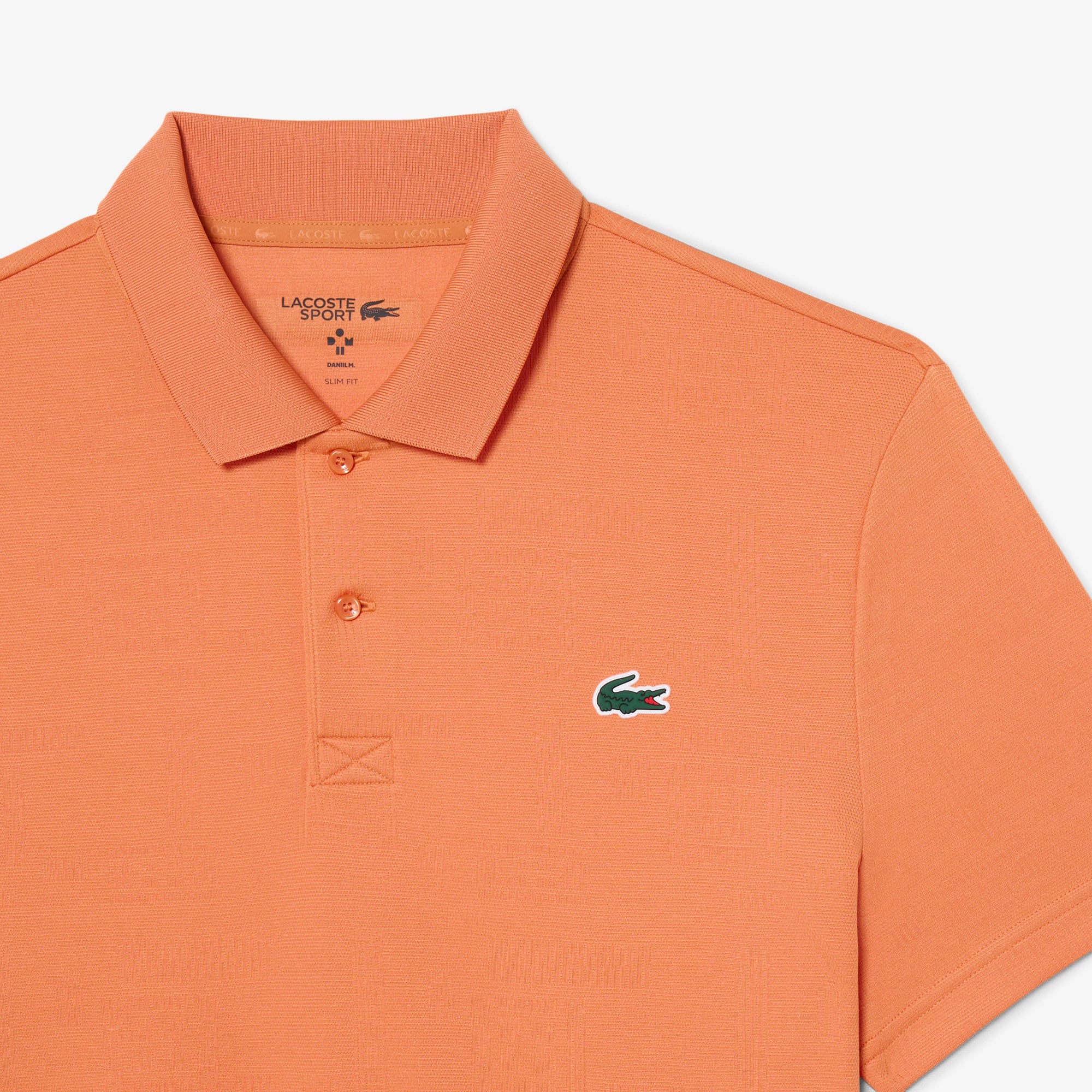 Áo Polo Tennis Lacoste Nam x Daniil Medvedev Ôm Dáng
