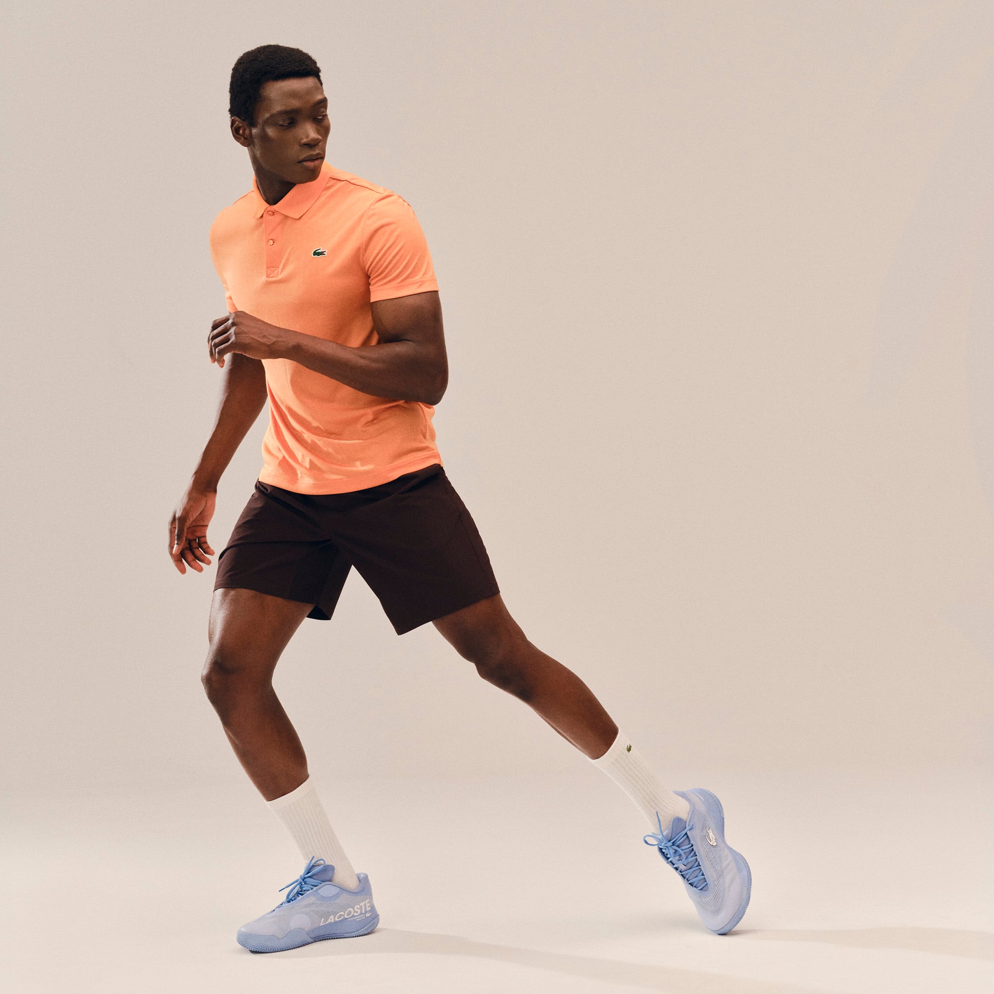 Áo Polo Tennis Lacoste Nam x Daniil Medvedev Ôm Dáng