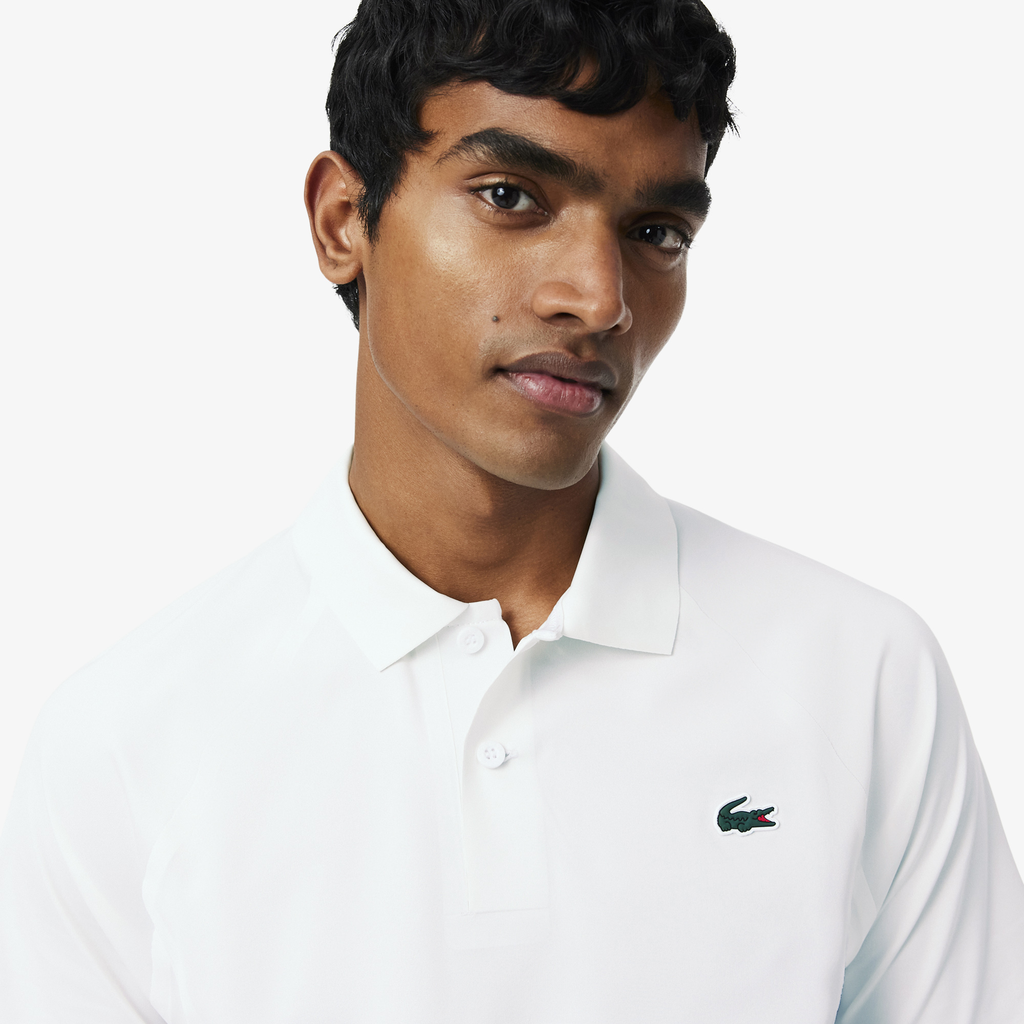 Áo Polo Tennis Lacoste Nam x Novak Djokovic On Court Ôm Dáng