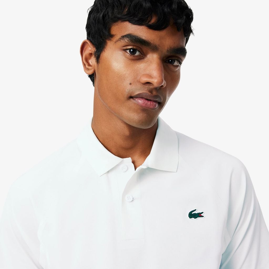 Áo Polo Tennis Lacoste Nam x Novak Djokovic On Court Ôm Dáng