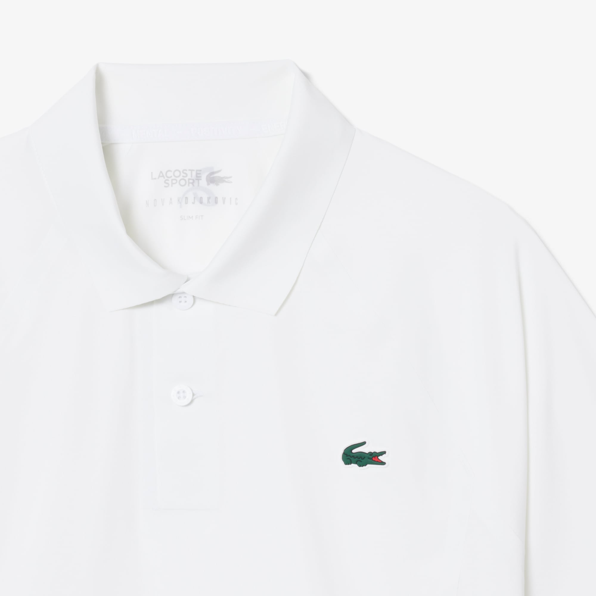 Áo Polo Tennis Lacoste Nam x Novak Djokovic On Court Ôm Dáng