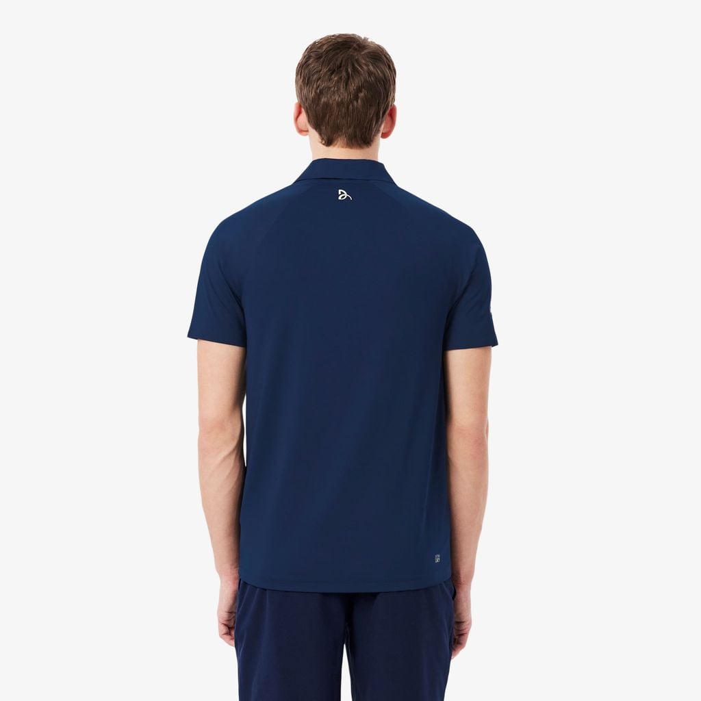 Áo Polo Tennis Lacoste Nam x Novak Djokovic On Court Ôm Dáng