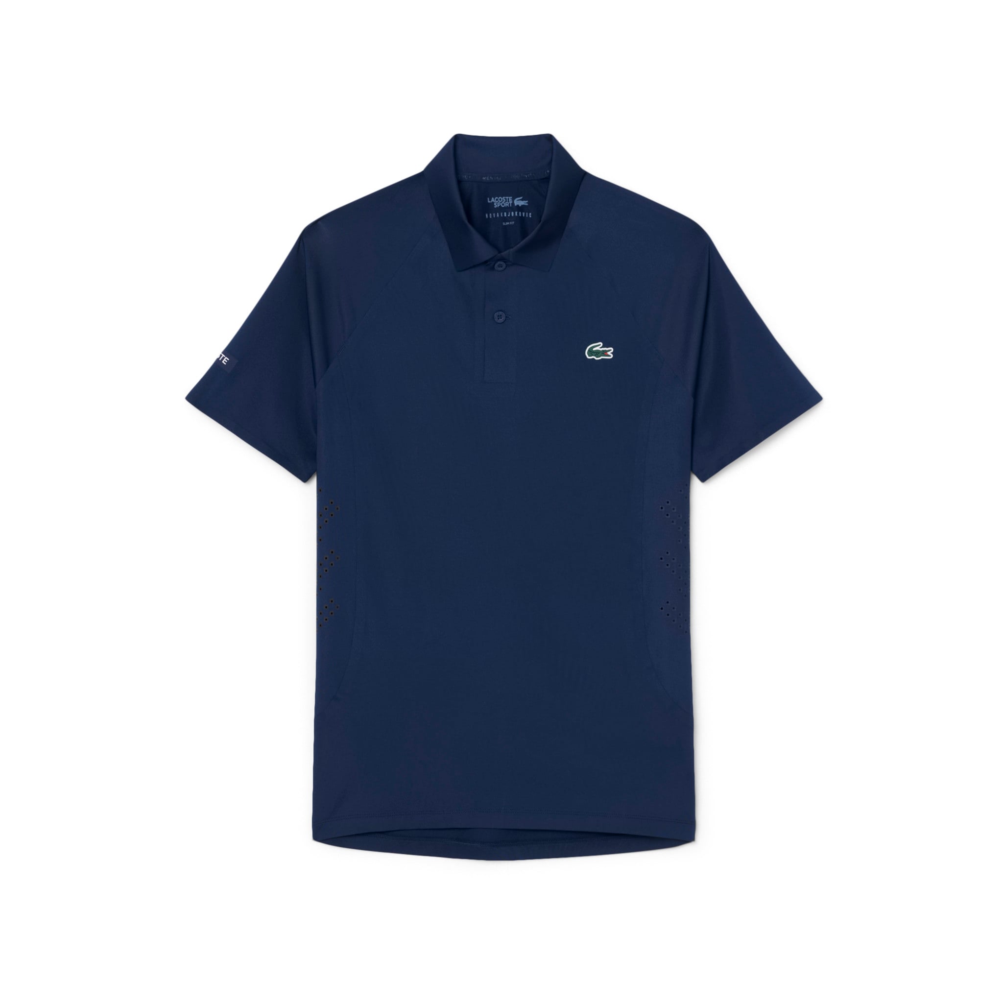 Áo Polo Tennis Lacoste Nam x Novak Djokovic On Court Ôm Dáng