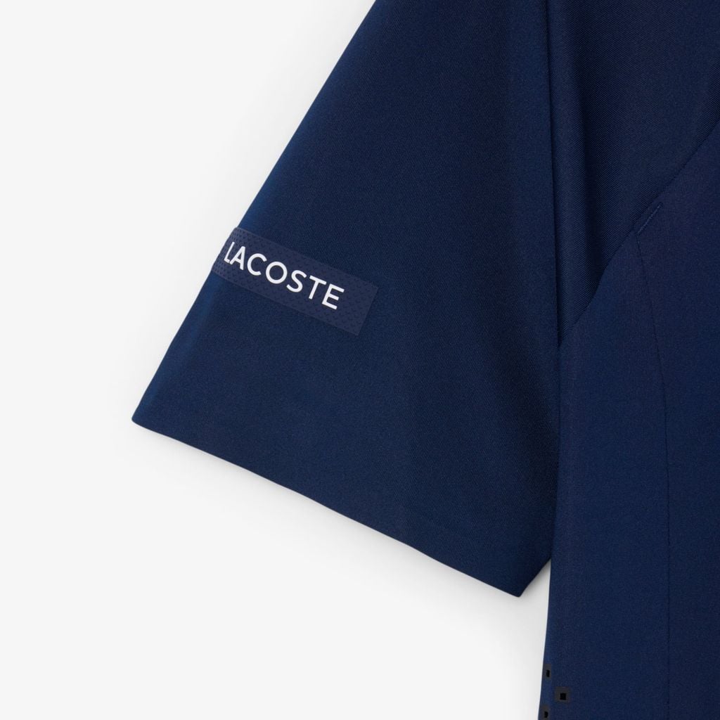 Áo Polo Tennis Lacoste Nam x Novak Djokovic On Court Ôm Dáng