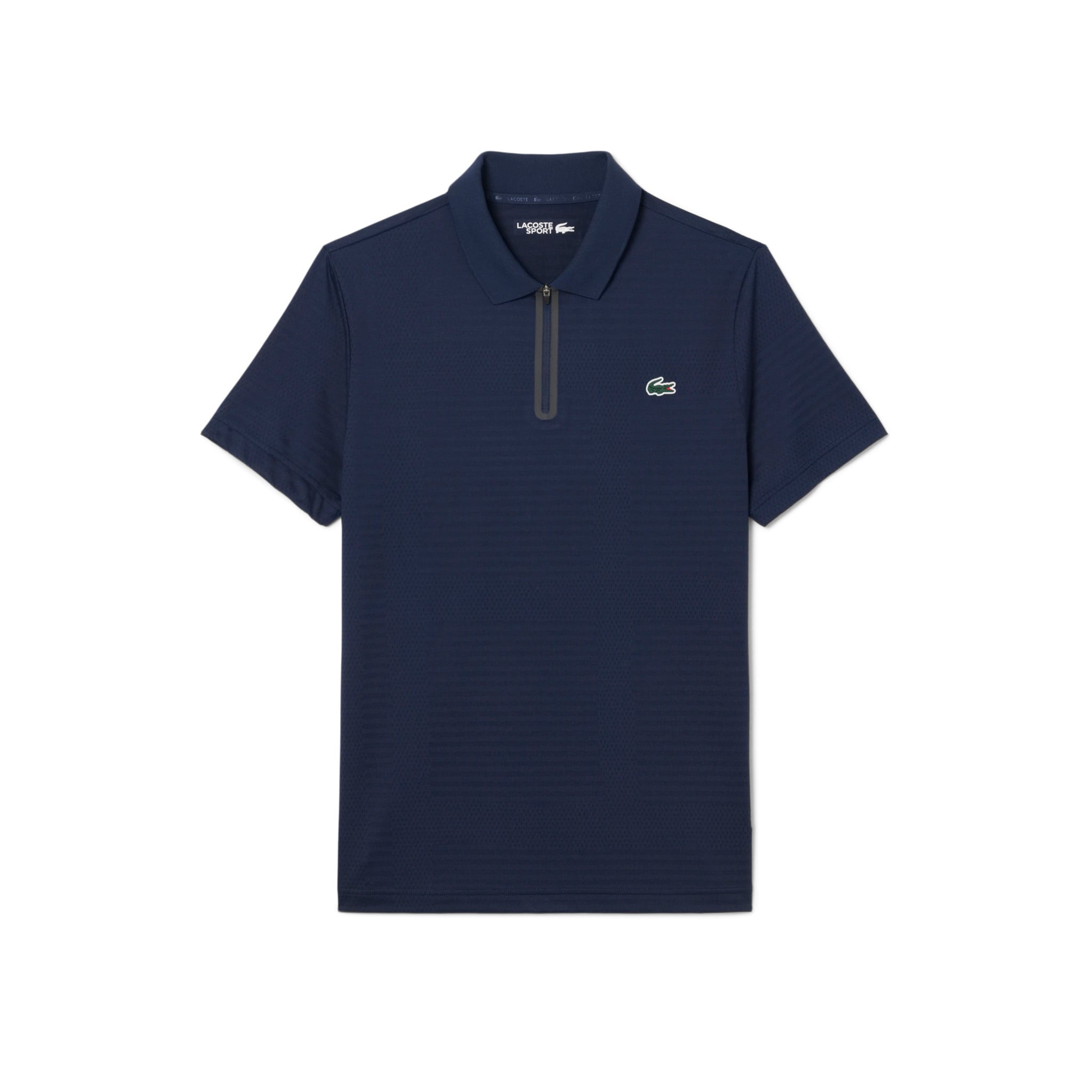 Áo Polo Tennis Lacoste Nam Ôm Dáng Co Giãn Dệt Nổi Công Nghệ Thoáng Khí