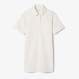 Đầm Polo Lacoste Nữ Dáng Oversize Chất Liệu Denim