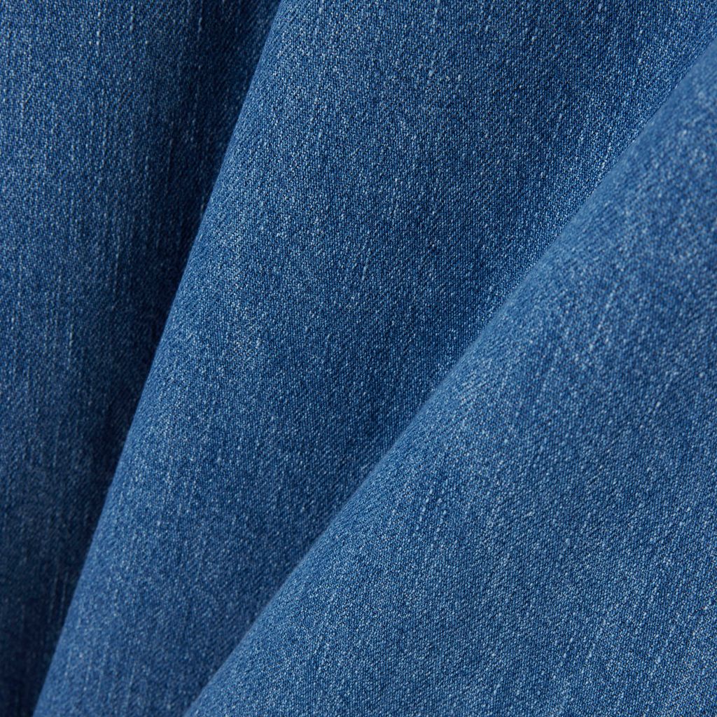 Đầm Polo Lacoste Nữ Dáng Oversize Chất Liệu Denim
