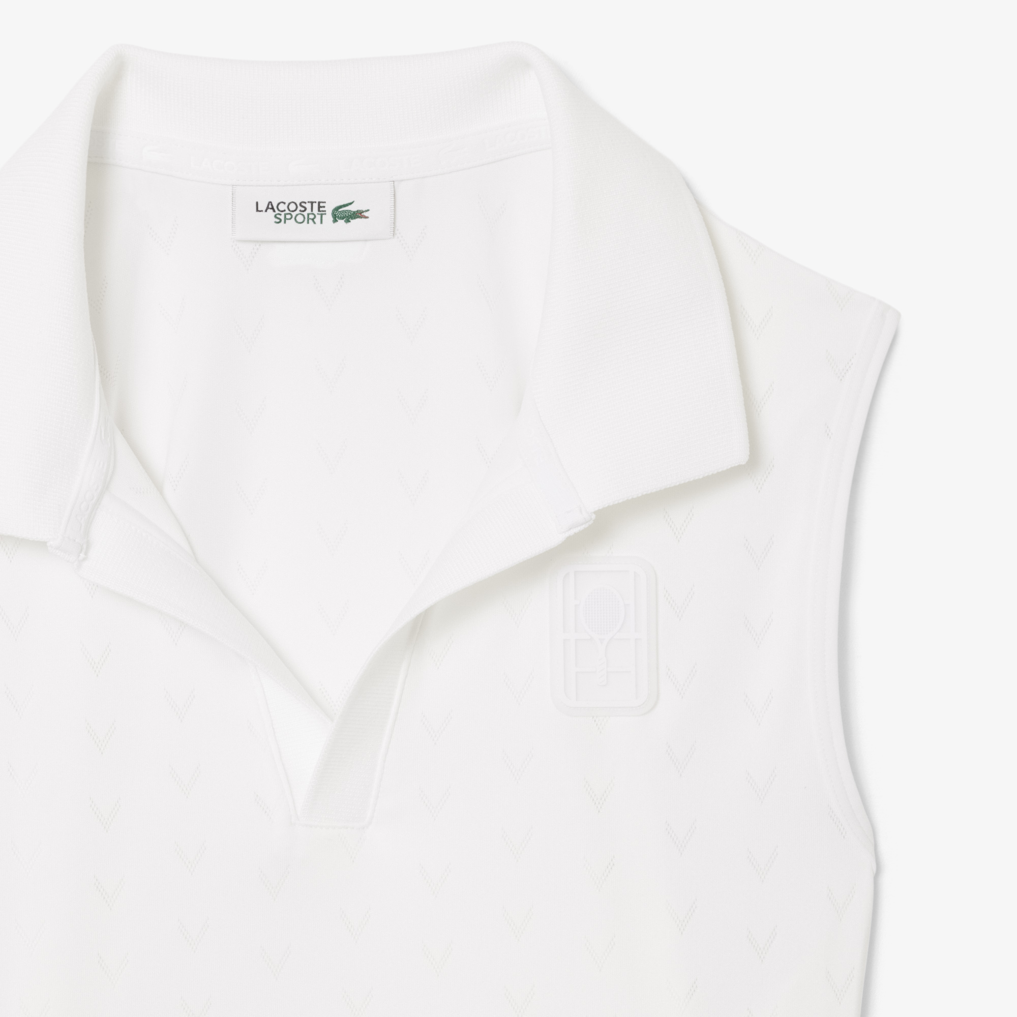 Đầm Tennis Lacoste Nữ Heritage Có Lớp Lót Công Nghệ Thoáng Khí