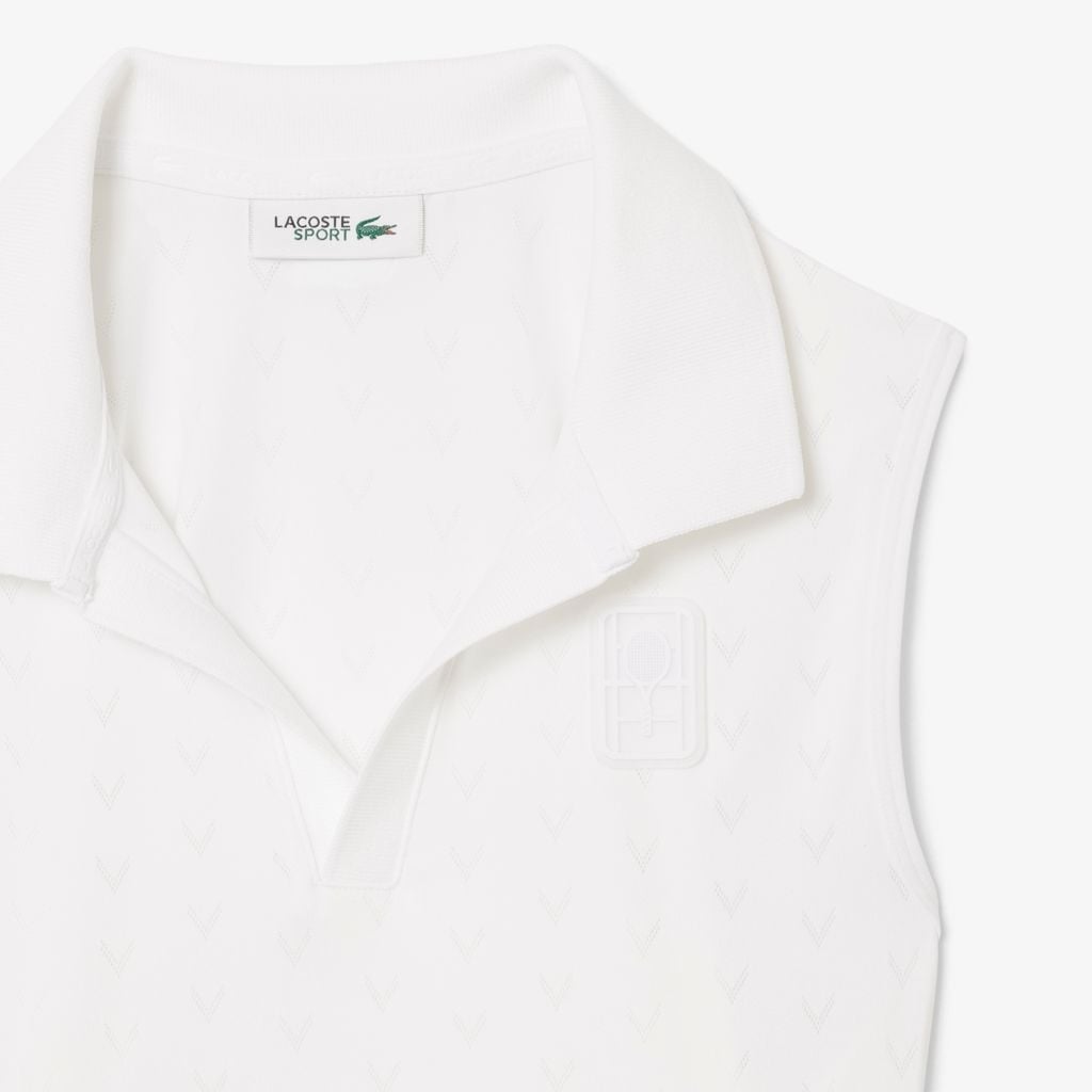 Đầm Tennis Lacoste Nữ Heritage Có Lớp Lót Công Nghệ Thoáng Khí