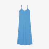 Đầm Maxi Lacoste Nữ Ôm Dáng Chất Liệu Cotton Gân Có Dây