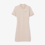 Đầm Polo Lacoste Nữ Ôm Dáng Họa Tiết Monogram