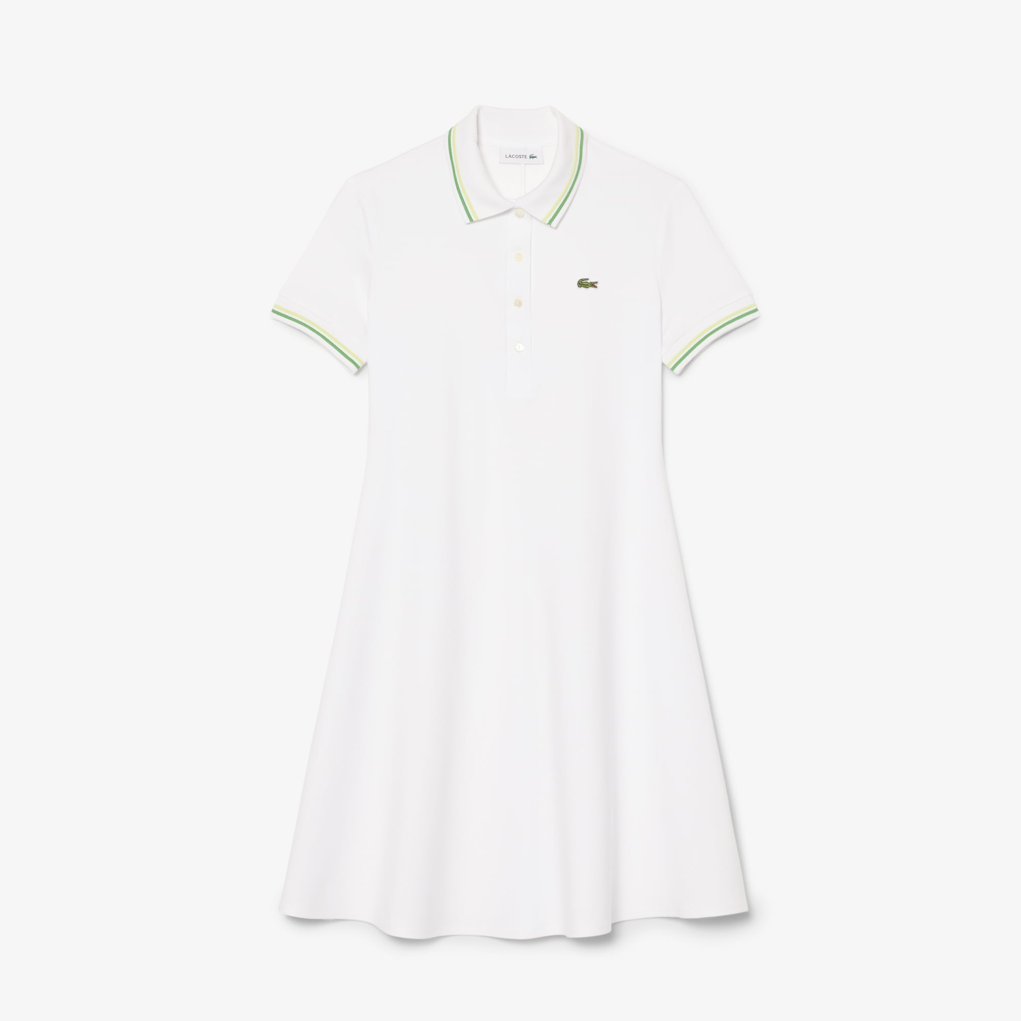 Đầm Polo Lacoste Nữ Xòe Chất Liệu Co Giãn