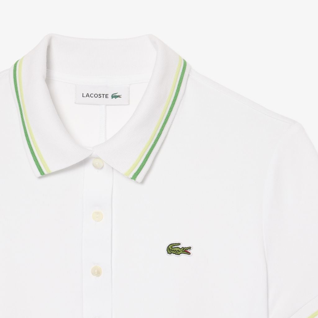 Đầm Polo Lacoste Nữ Xòe Chất Liệu Co Giãn