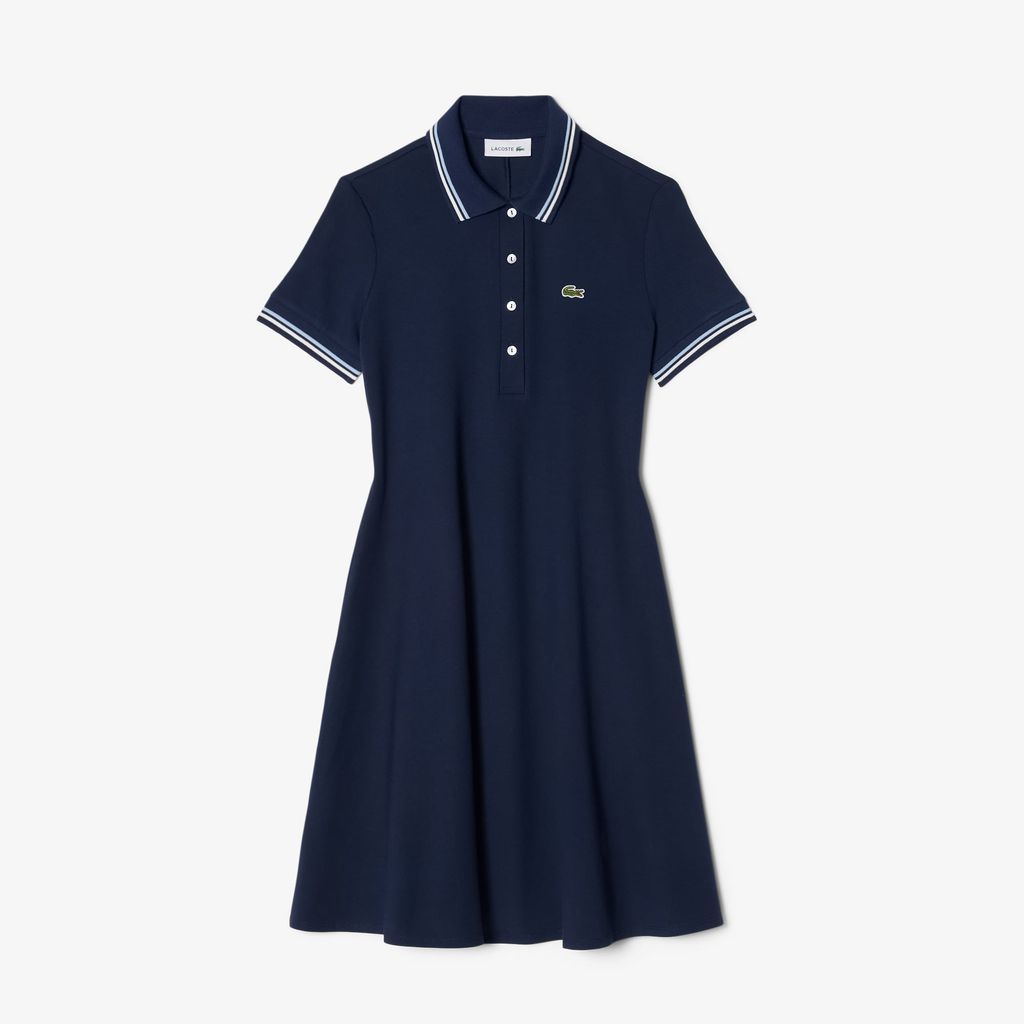 Đầm Polo Lacoste Nữ Xòe Chất Liệu Co Giãn