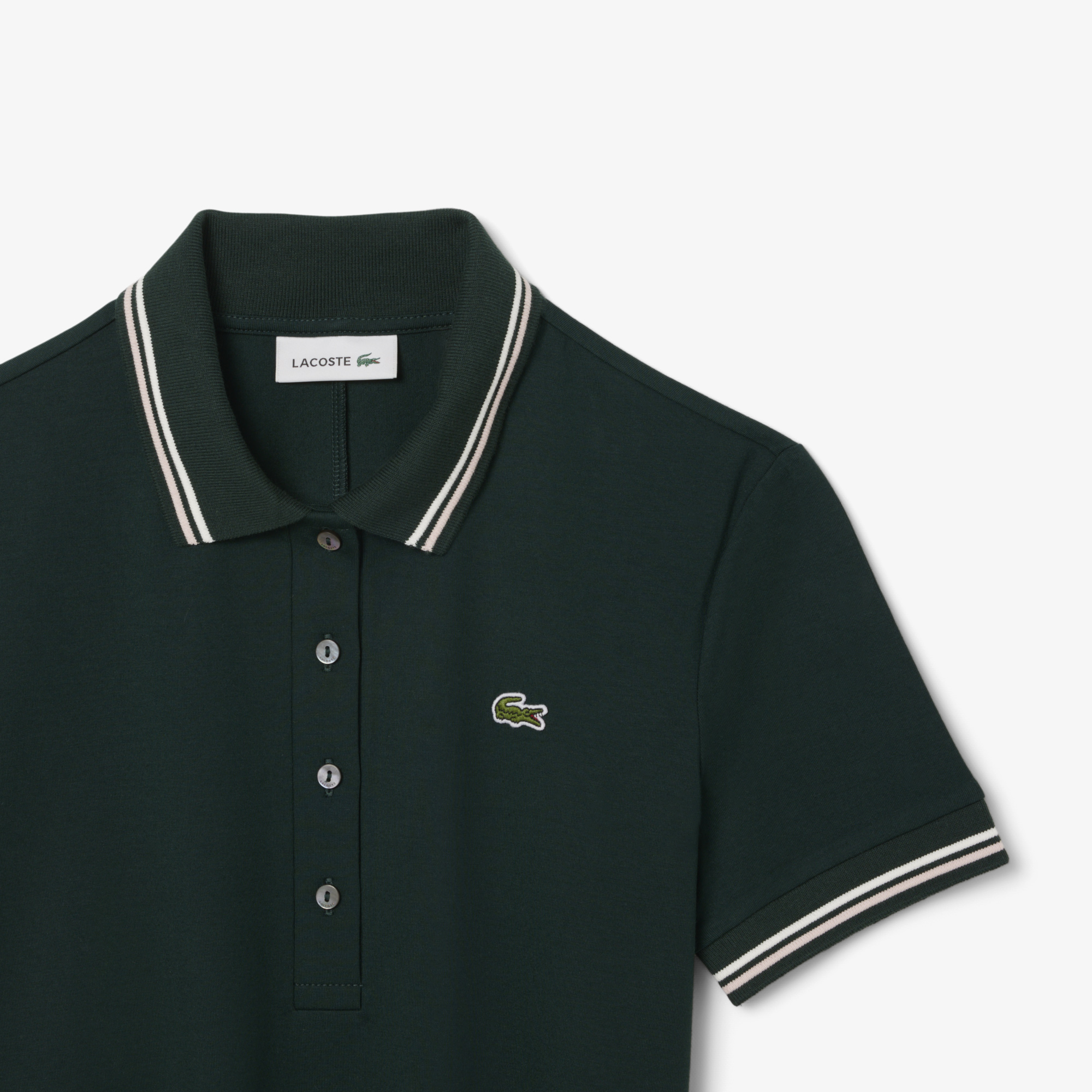 Đầm Polo Lacoste Nữ Xòe Chất Liệu Co Giãn