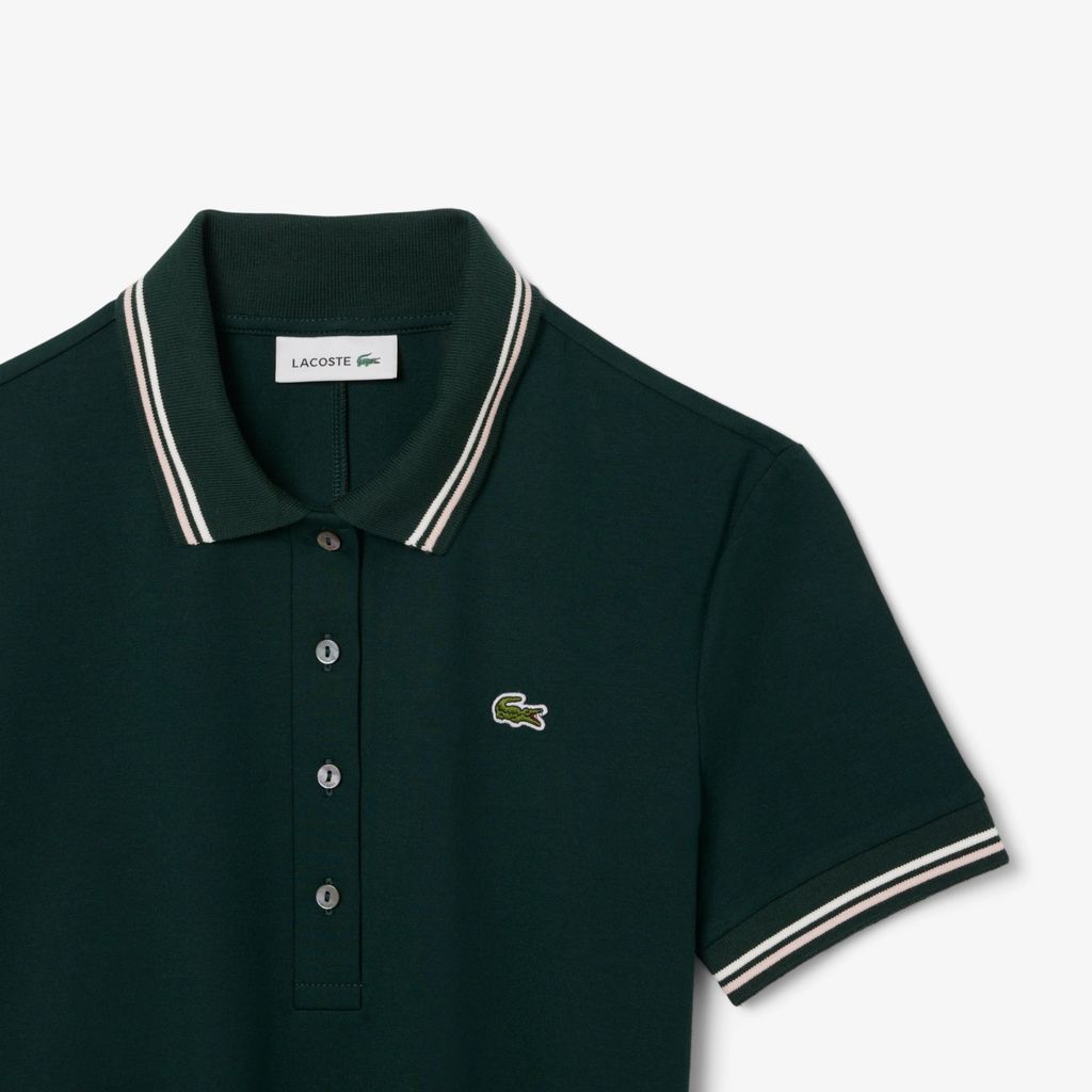 Đầm Polo Lacoste Nữ Xòe Chất Liệu Co Giãn