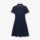 Đầm Polo Lacoste Nữ Xòe Chất Liệu Co Giãn