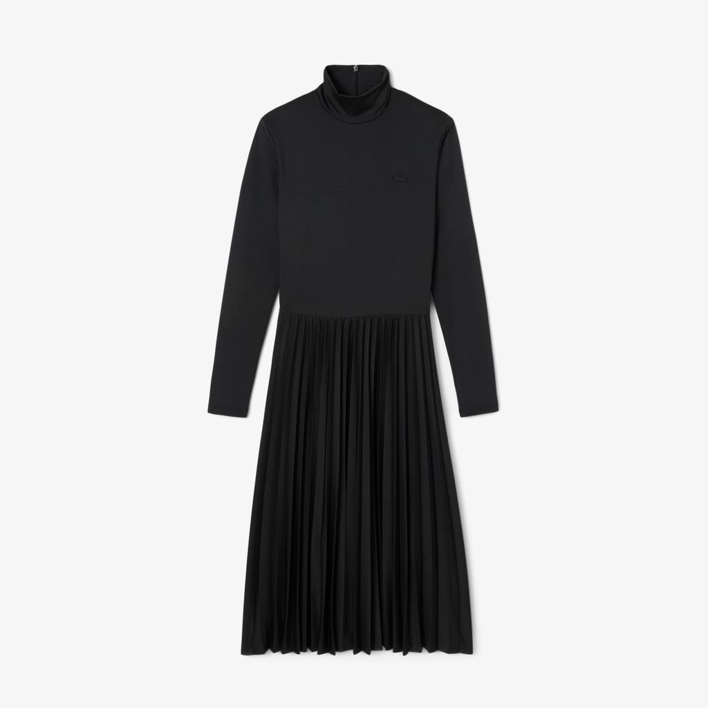 Đầm Lacoste Nữ Ôm Dáng Cổ Cao