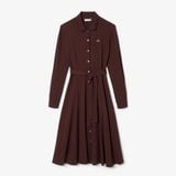 Đầm Lacoste Nữ Petit Piqué Có Thắt Lưng
