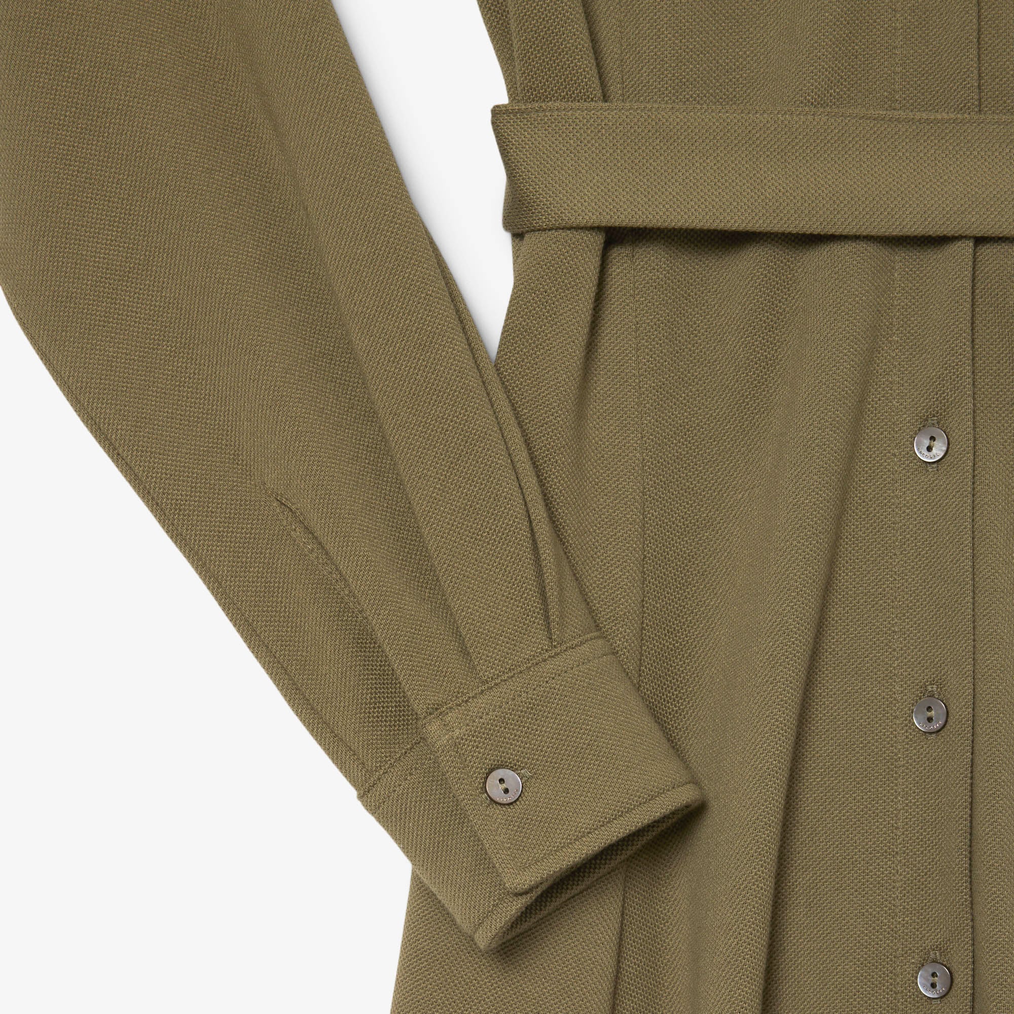 Đầm Lacoste Nữ Petit Piqué Có Thắt Lưng