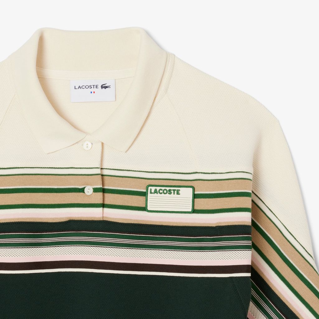 Đầm Lacoste Nữ Piqué Ôm Dáng Sản Xuất Tại Pháp