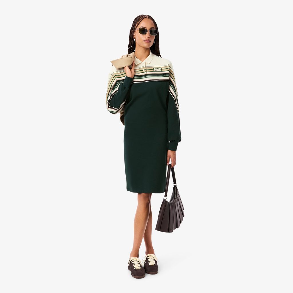 Đầm Lacoste Nữ Piqué Ôm Dáng Sản Xuất Tại Pháp