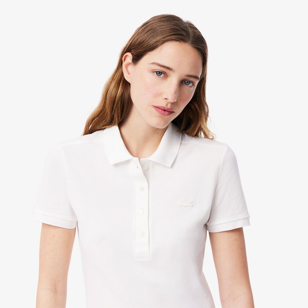Đầm Polo Lacoste Nữ Piqué Ôm Dáng Co Dãn