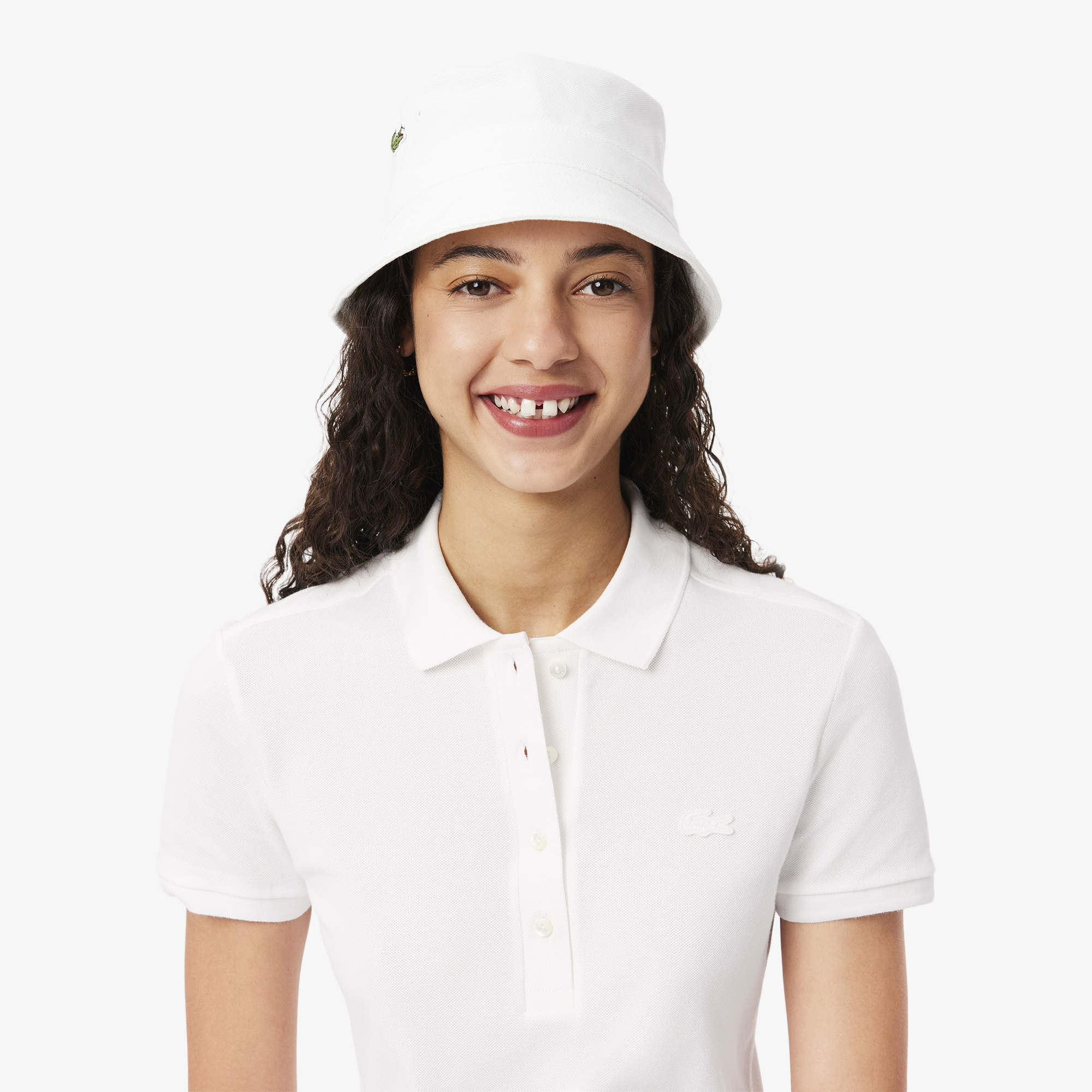 Đầm Polo Lacoste Nữ Piqué Ôm Dáng Co Dãn