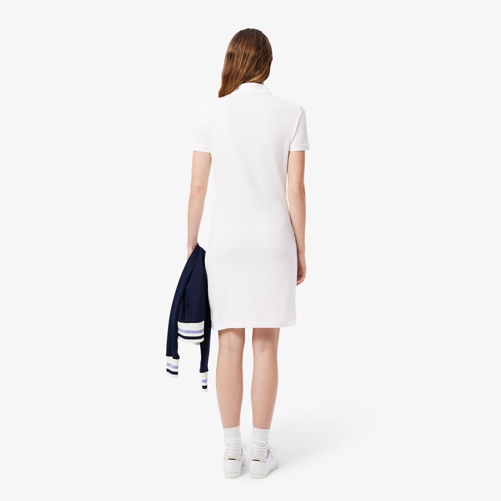 Đầm Polo Lacoste Nữ Piqué Ôm Dáng Co Dãn