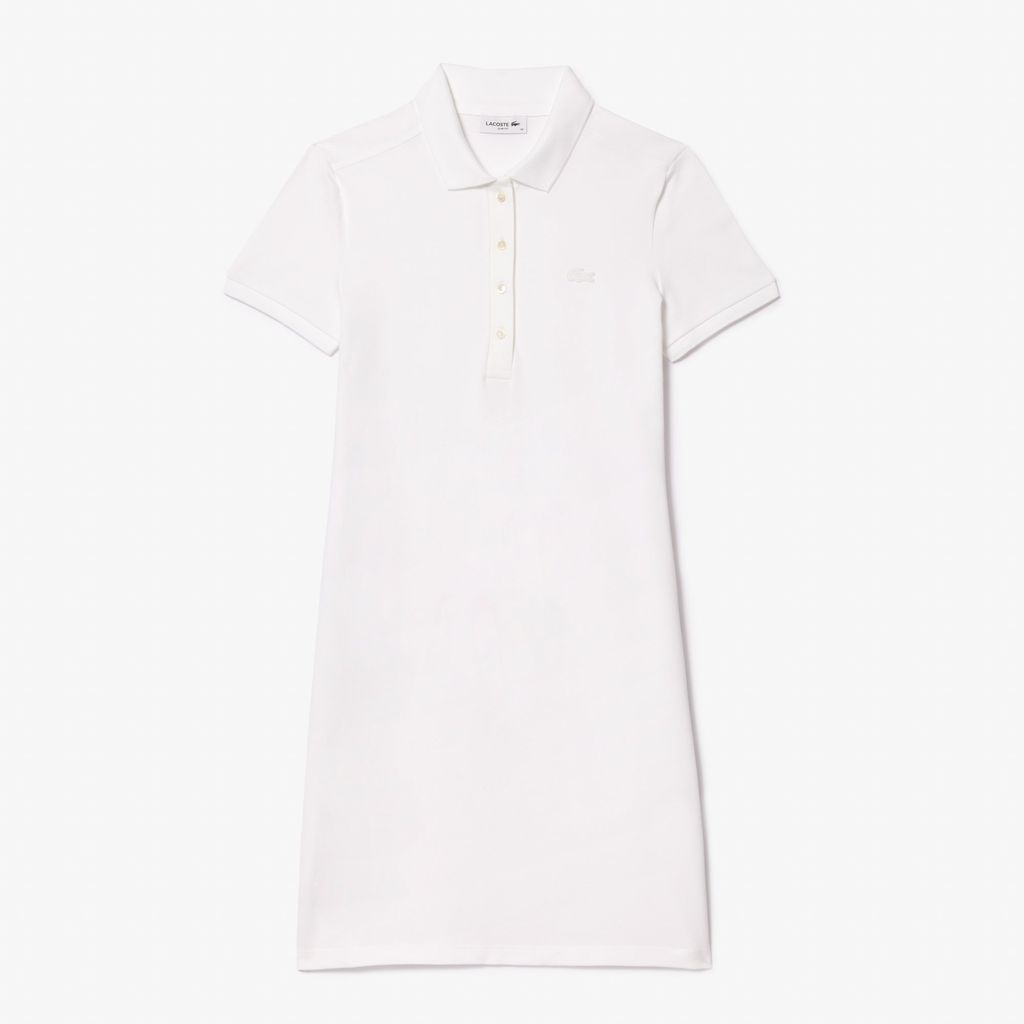 Đầm Polo Lacoste Nữ Piqué Ôm Dáng Co Dãn