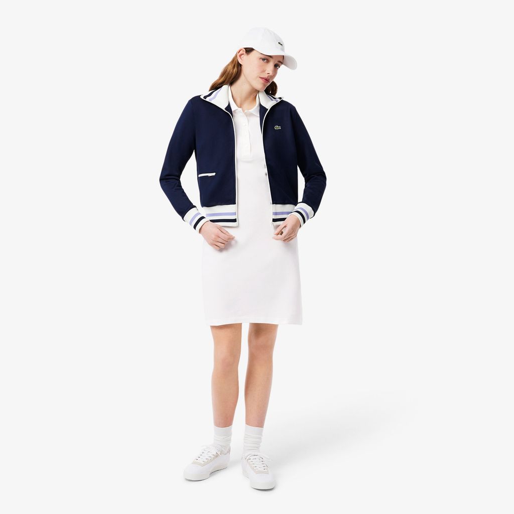 Đầm Polo Lacoste Nữ Piqué Ôm Dáng Co Dãn
