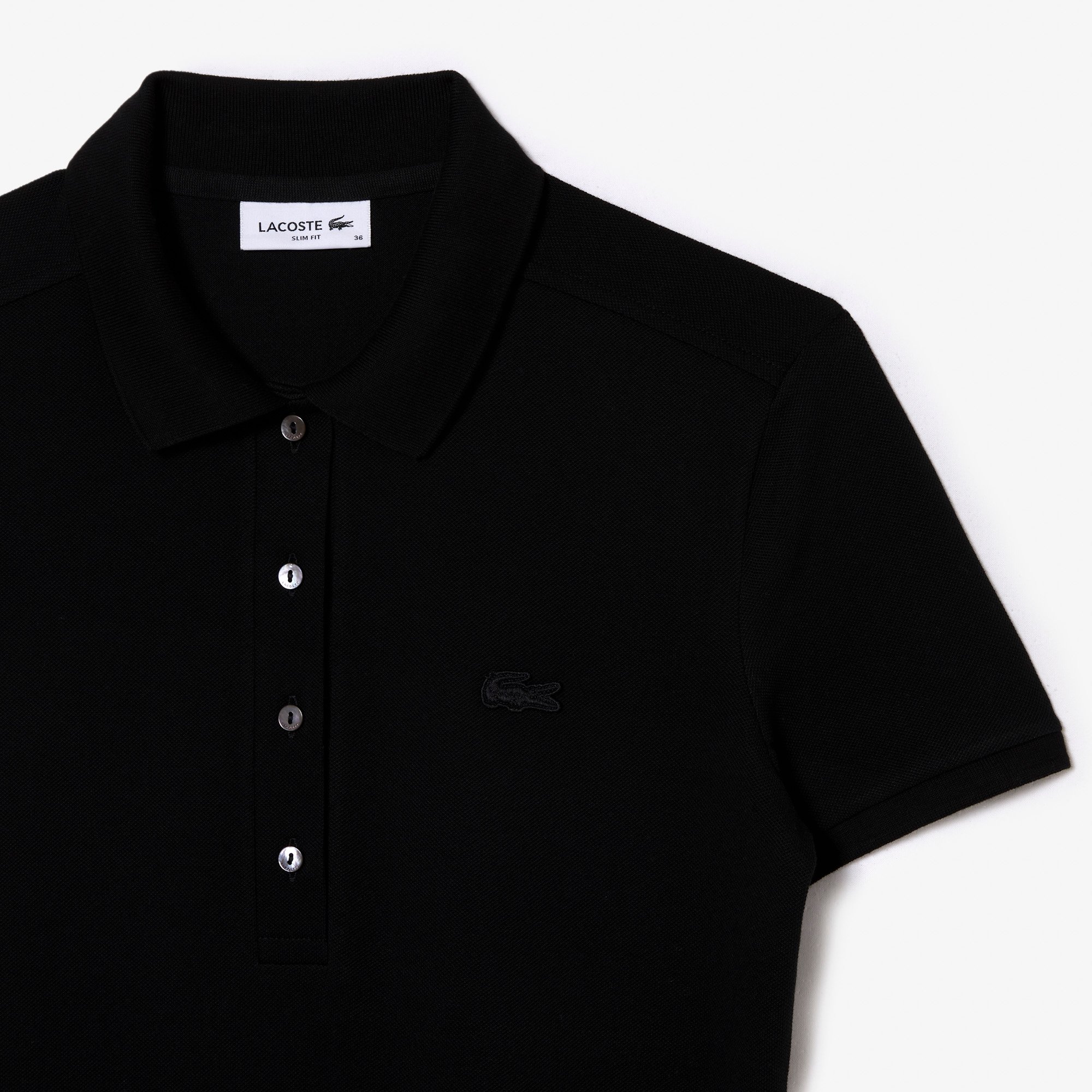 Đầm Polo Lacoste Nữ Piqué Ôm Dáng Co Dãn