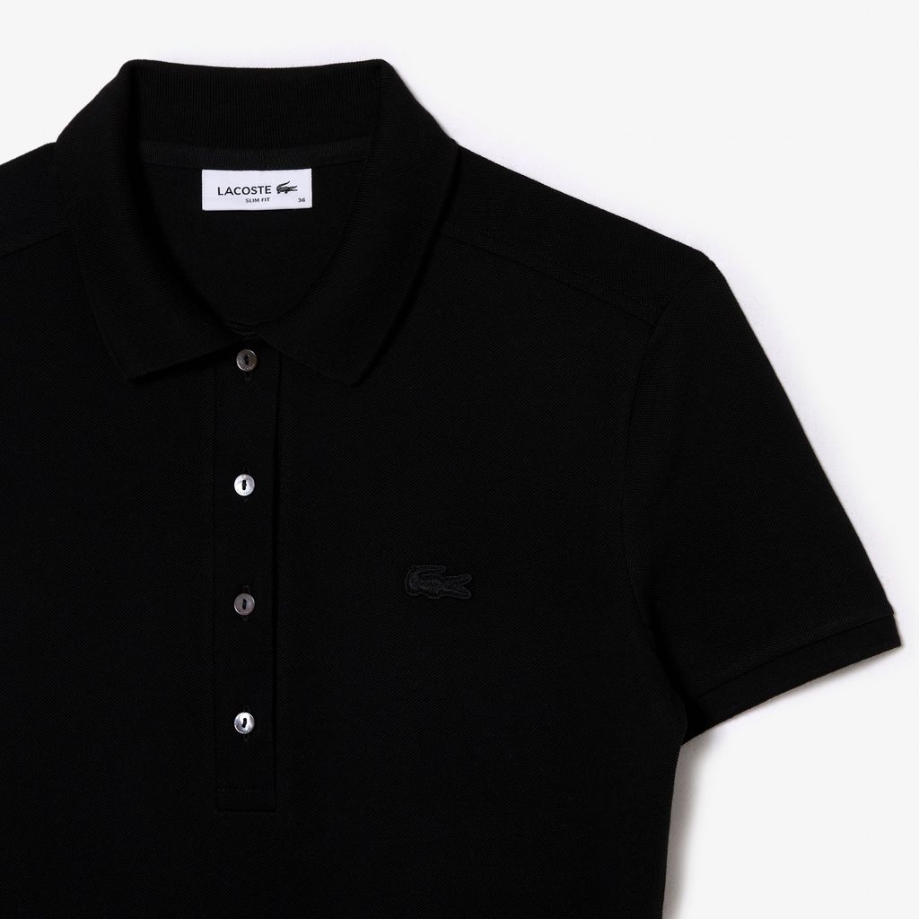 Đầm Polo Lacoste Nữ Piqué Ôm Dáng Co Dãn