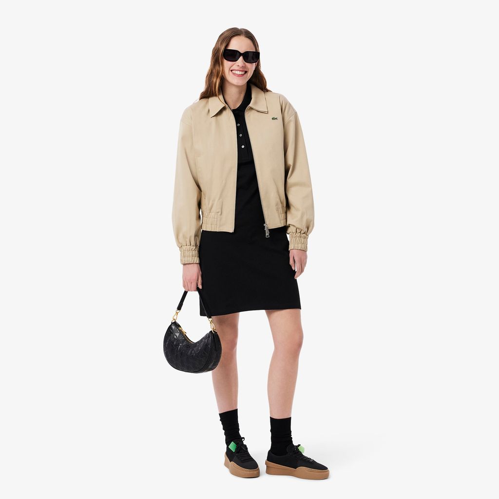 Đầm Polo Lacoste Nữ Piqué Ôm Dáng Co Dãn