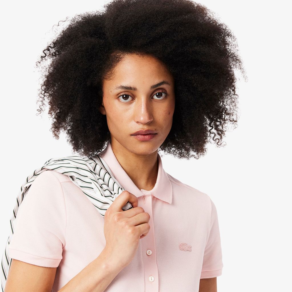 Đầm Polo Lacoste Nữ Piqué Ôm Dáng Co Dãn