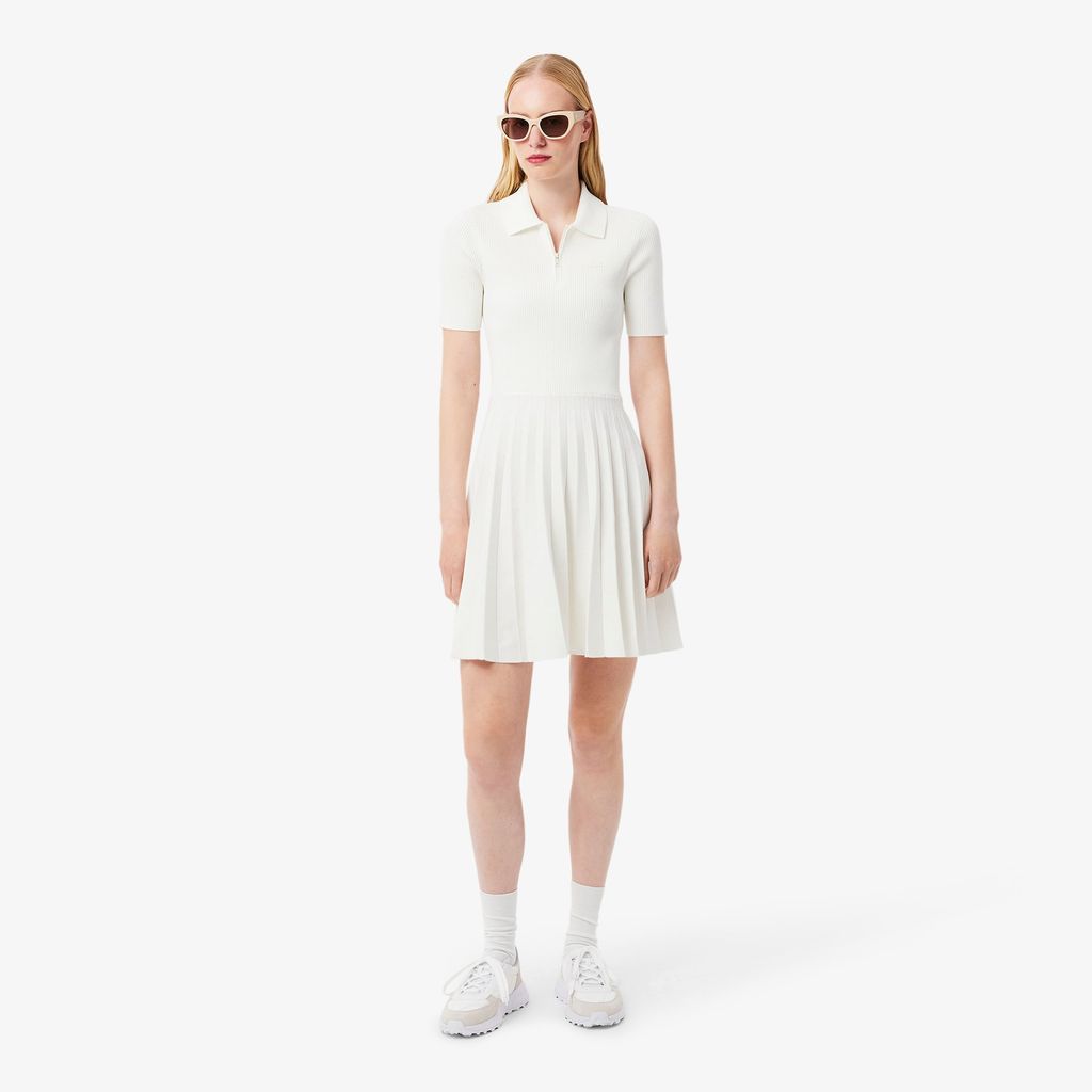 Đầm Polo Lacoste Nữ Xếp Ly